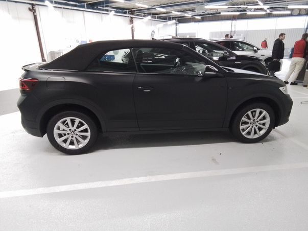 Gebraucht VW T-Roc Cabriolet R-line 150 PS (110 kW) 2024 Schwarz Cabrio