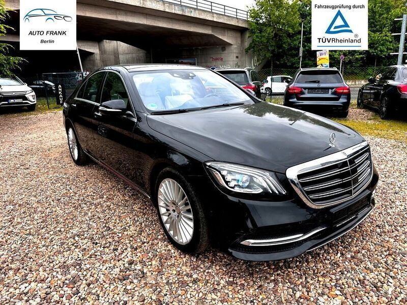 Obsidianschwarz metalliclack Gebraucht 2018 Mercedes S350 Limousine | 39.950 € - Bild 1/4
