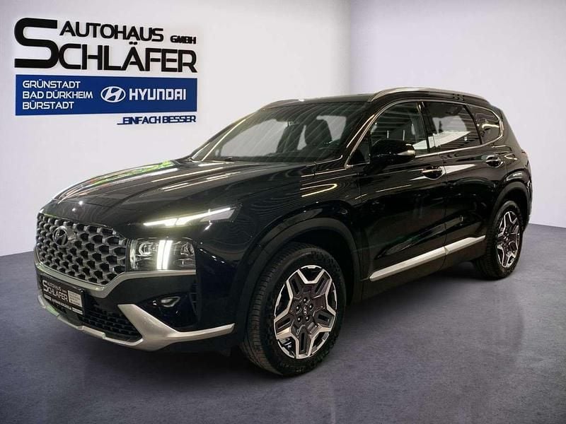 Abyss black / mic Gebraucht 2023 Hyundai Santa Fe Prime SUV | 39.980 € (Guter Preis) - Bild 1/4