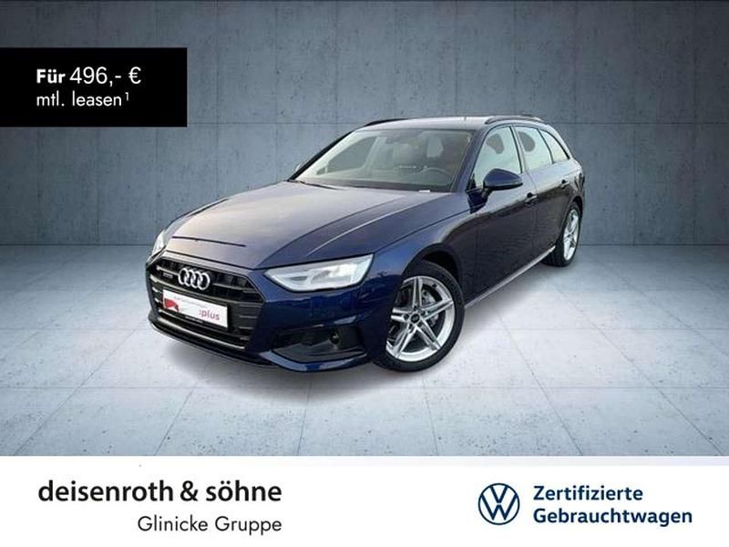Blau Gebraucht 2024 Audi A4 Advanced Plus Kombi | 36.870 € (Fairer Preis) - Bild 1/3