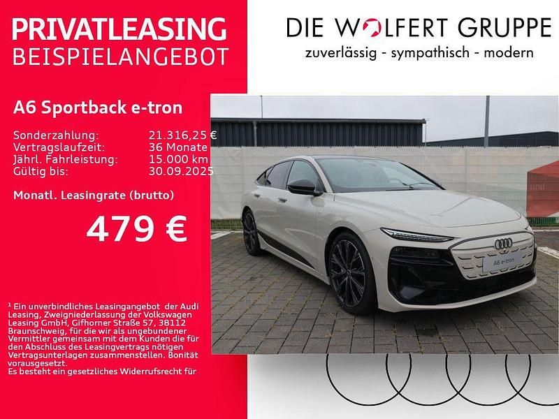 Beige Neu 2025 Audi A6 e-tron Sport Limousine | 94.339 € (Teuer) - Bild 1/4