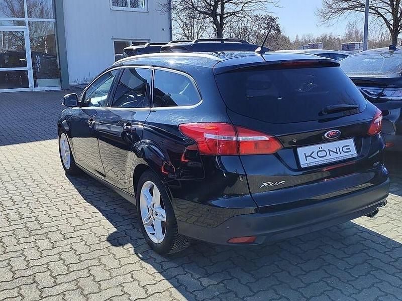 Gebraucht Ford Focus Titanium 150 PS (110 kW) 2018 Schwarz Kombi