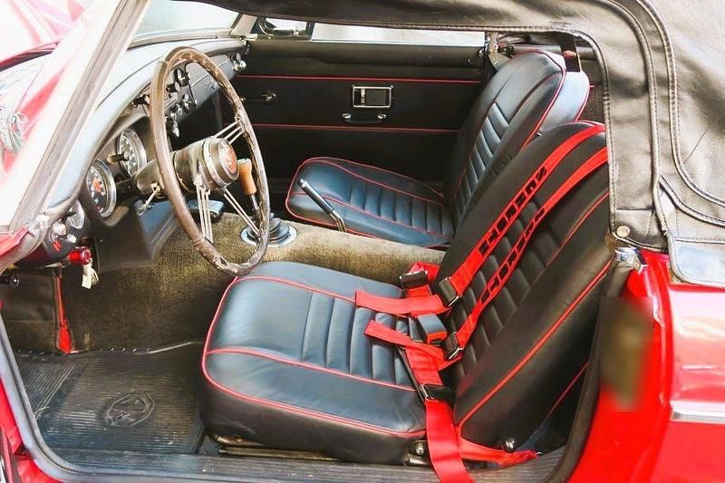 Usata MG B 95 CV (69 kW) 1970 Rosso Cabrio