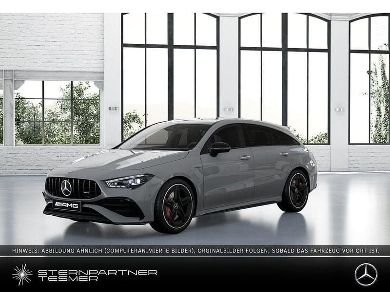 Grau Gebraucht 2025 Mercedes CLA35 AMG AMG Limousine | 48.880 € (Fairer Preis) - Bild 1/3
