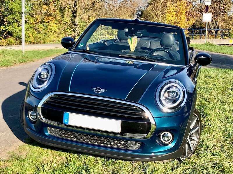Blau Gebraucht 2020 Mini Cooper Cabriolet Cabrio | 20.600 € (Fairer Preis) - Bild 1/4