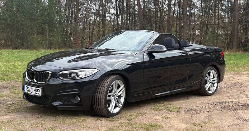 Gebraucht BMW 218 M Sport 150 PS (110 kW) 2017 Schwarz Cabrio