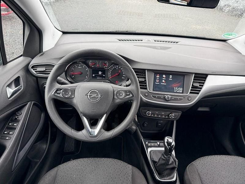 Gebraucht Opel Crossland Edition 82 PS (60 kW) 2017 Grau SUV