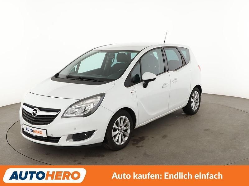 Weiß Gebraucht 2016 Opel Meriva drive Van / Kleinbus | 11.550 € (Teuer) - Bild 1/3