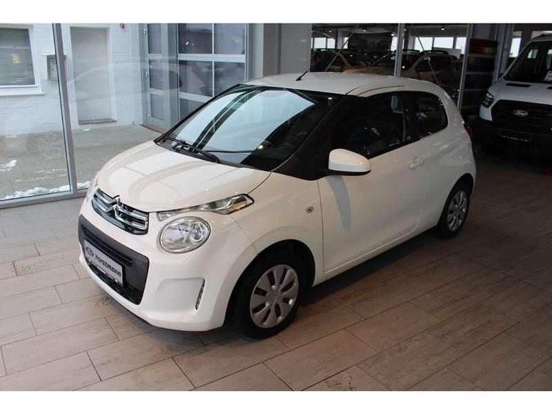 Gebraucht Citroën C1 Feel 69 PS (50 kW) 2016 Zu lackieren weiss 068/deckend Kleinwagen