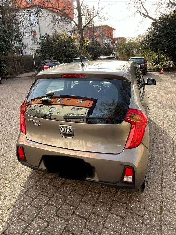 Gebraucht Kia Picanto 67 PS (49 kW) 2016 Silber Kleinwagen