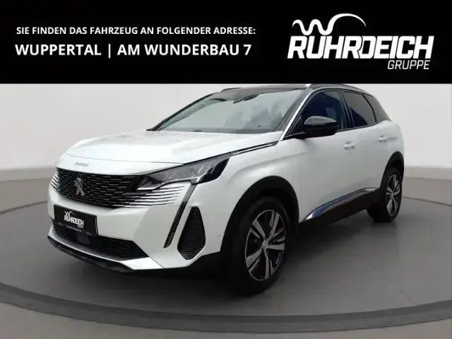 Weiß Gebraucht 2021 Peugeot 3008 Allure SUV | 19.990 € (Superpreis) - Bild 1/4