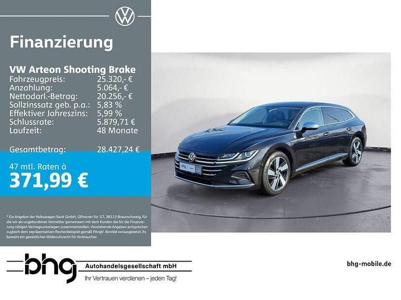 Gebraucht VW Arteon Elegance 200 PS (147 kW) 2021 Schwarz Limousine