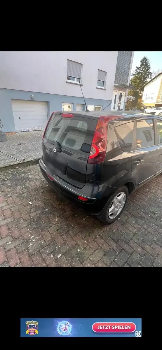 Gebraucht Nissan Note 110 PS (80 kW) 2010 Schwarz Kleinwagen
