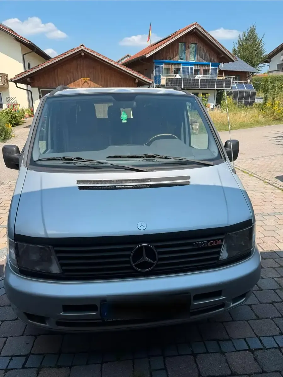 Gebraucht Mercedes Vito 122 PS (89 kW) 2003 Silber Van