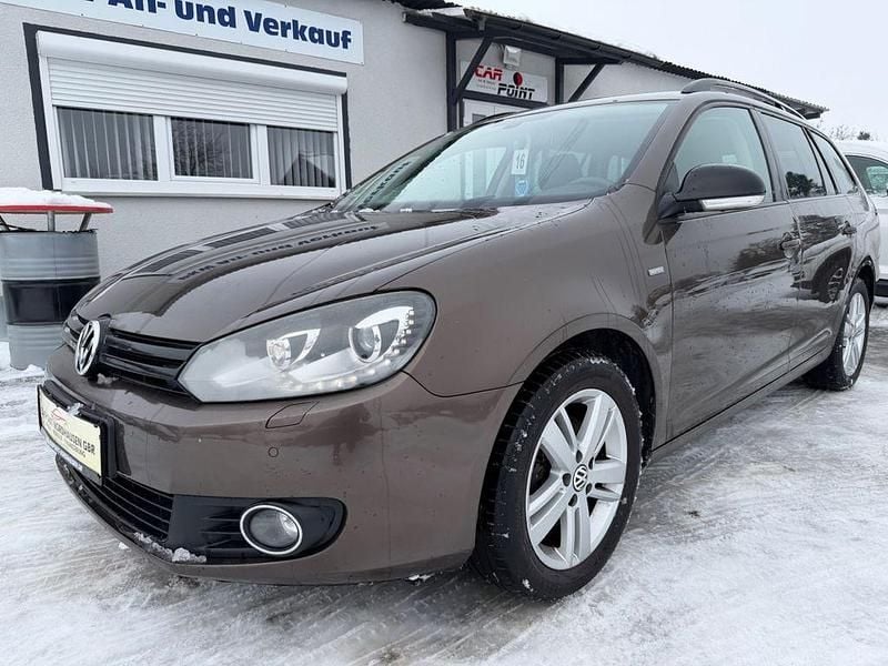 Gebraucht VW Golf VI Match 122 PS (89 kW) 2012 Braun Kleinwagen