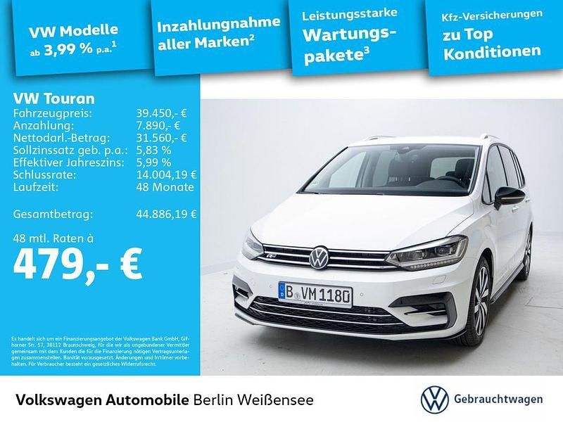 Oryxweiß perlmutteffekt Gebraucht 2025 VW Touran Comfortline Van / Kleinbus | 39.450 € (Teuer) - Bild 1/4
