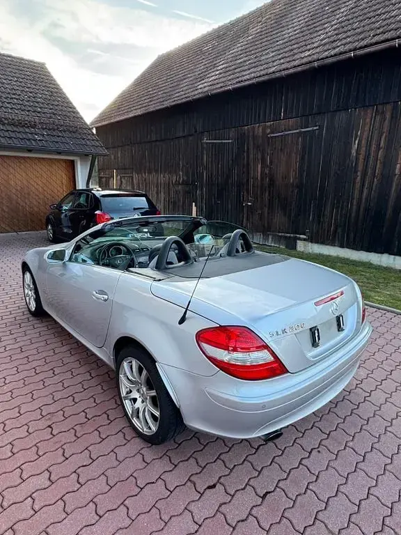 Gebraucht Mercedes SLK200 163 PS (119 kW) 2004 Silber Cabrio