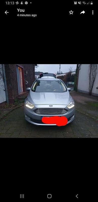 Gebraucht Ford Grand C-Max Titanium 150 PS (110 kW) 2018 Silber Van / Kleinbus