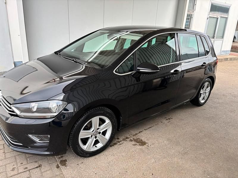 Gebraucht VW Golf Sportsvan Highline 150 PS (110 kW) 2014 Schwarz Van / Kleinbus