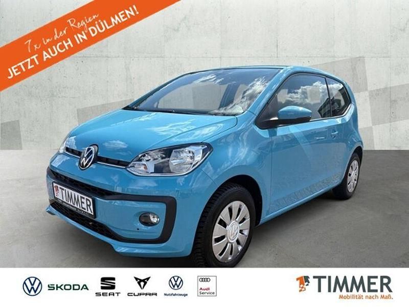 Blau Gebraucht 2022 VW up! Move Kleinwagen | 11.480 € (Fairer Preis) - Bild 1/4
