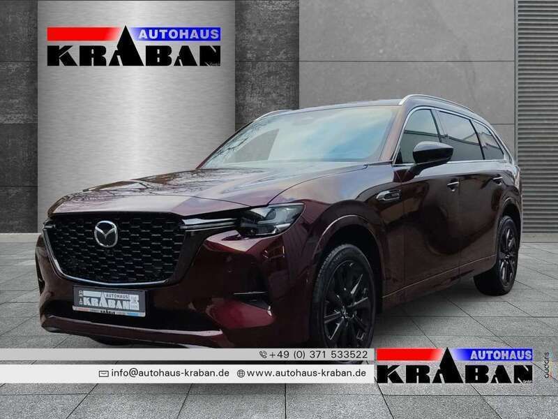 Rot Neu 2024 Mazda CX-80 Homura-Line SUV | 58.990 € (Fairer Preis) - Bild 1/4