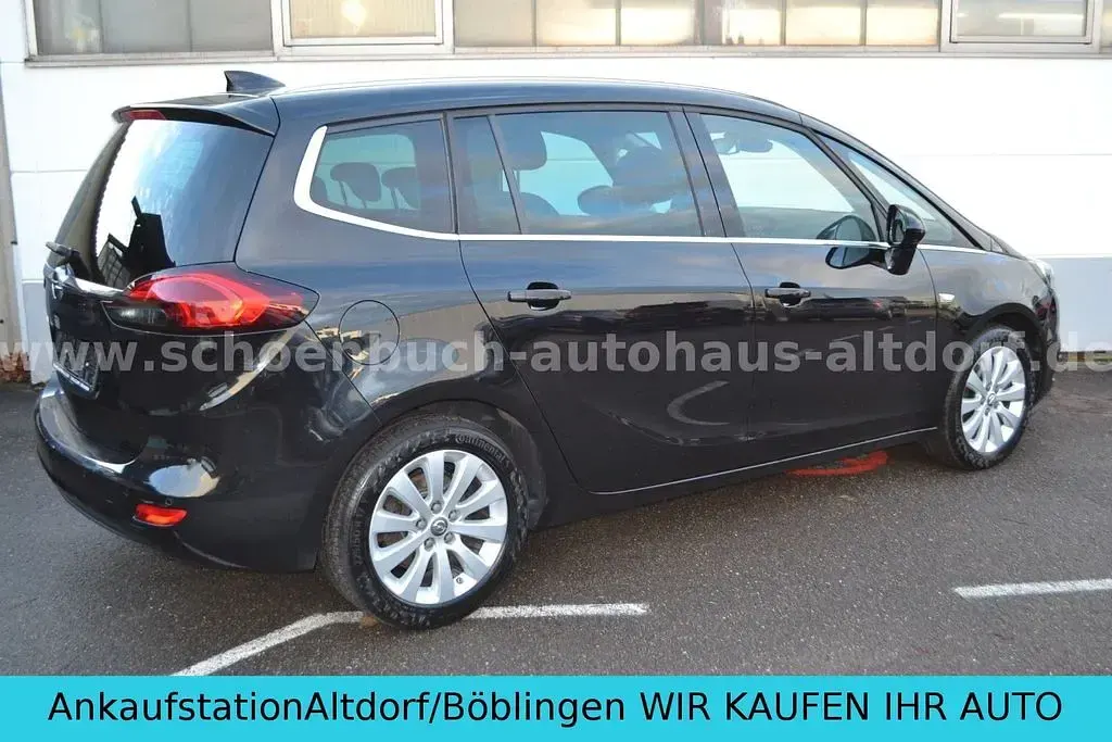 Gebraucht Opel Zafira Tourer 135 PS (99 kW) 2017 Schwarz Van / Kleinbus