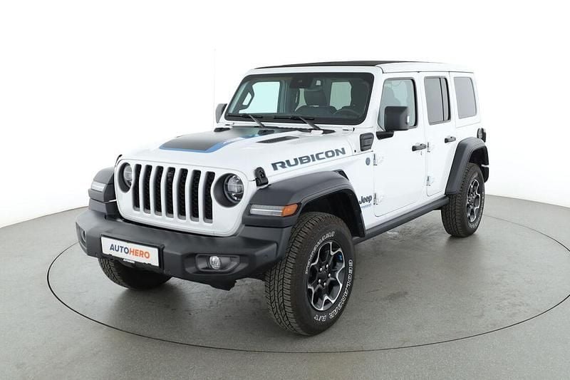 Weiß Gebraucht 2022 Jeep Wrangler Unlimited Rubicon SUV | 49.300 € (Guter Preis) - Bild 1/3