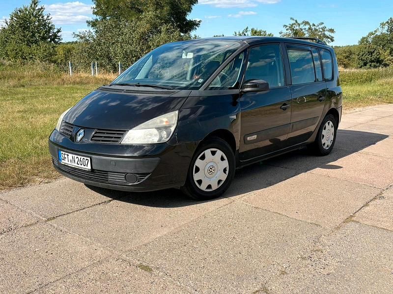 Schwarz Gebraucht 2004 Renault Espace Van / Kleinbus | 600 € (Superpreis) - Bild 1/4