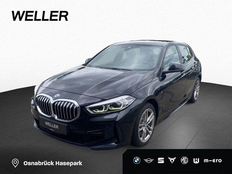 Black sapphire (schwarz) Gebraucht 2020 BMW 118 M Sport Kleinwagen | 18.450 € (Guter Preis) - Bild 1/4