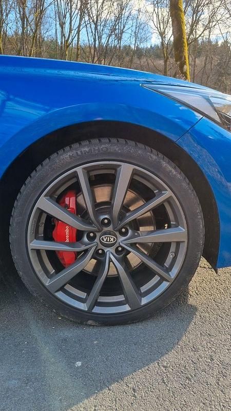 Gebraucht Kia Stinger GT 366 PS (269 kW) 2018 Blau Kleinwagen