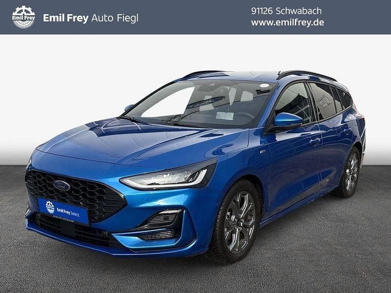 Gebraucht Ford Focus ST-Line X 125 PS (91 kW) 2023 Blau Kombi