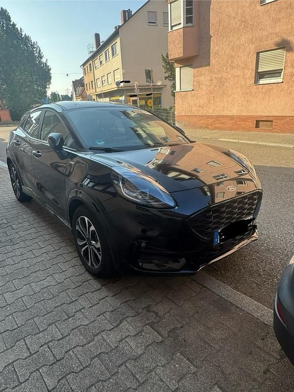 Schwarz Gebraucht 2023 Ford Puma ST-Line X Limousine | 22.500 € (Fairer Preis) - Bild 1/3