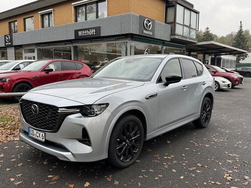 Silber Gebraucht 2024 Mazda CX-60 SUV | 52.900 € (Etwas zu teuer) - Bild 1/4