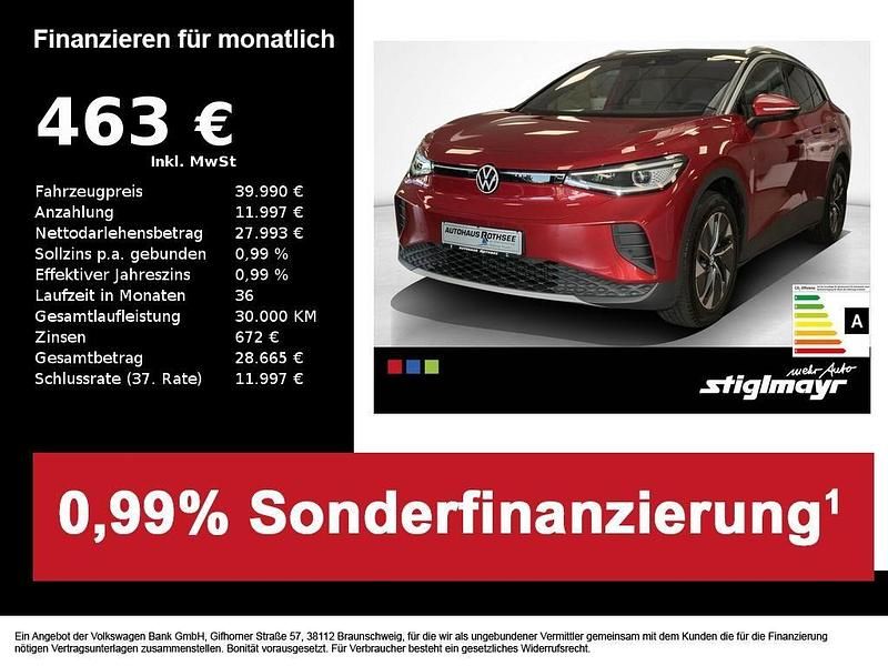 Rot Gebraucht 2025 VW ID.4 Pro SUV | 39.990 € (Guter Preis) - Bild 1/4