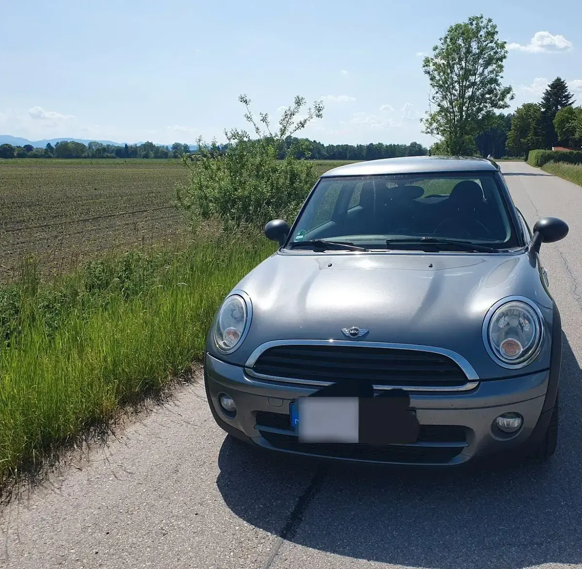 Gebraucht Mini One D 90 PS (66 kW) 2010 Grau Kleinwagen