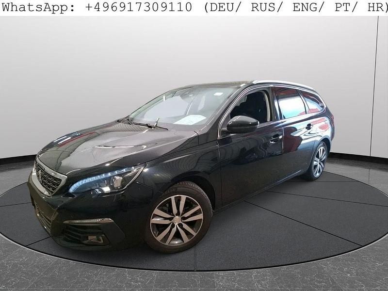 Schwarz Gebraucht 2019 Peugeot 308 Allure Kombi | 8.330 € (Guter Preis) - Bild 1/3