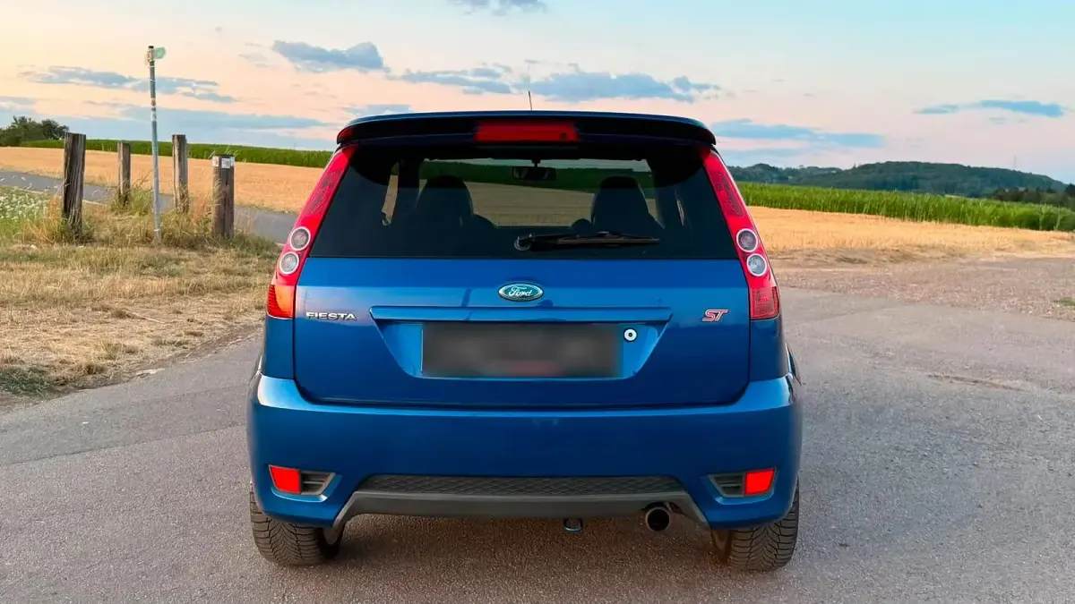 Gebraucht Ford Fiesta ST 150 PS (110 kW) 2008 Blau Kleinwagen
