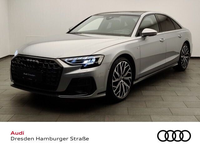 Silber Gebraucht 2022 Audi A8 Ambiente Limousine | 115.900 € - Bild 1/4
