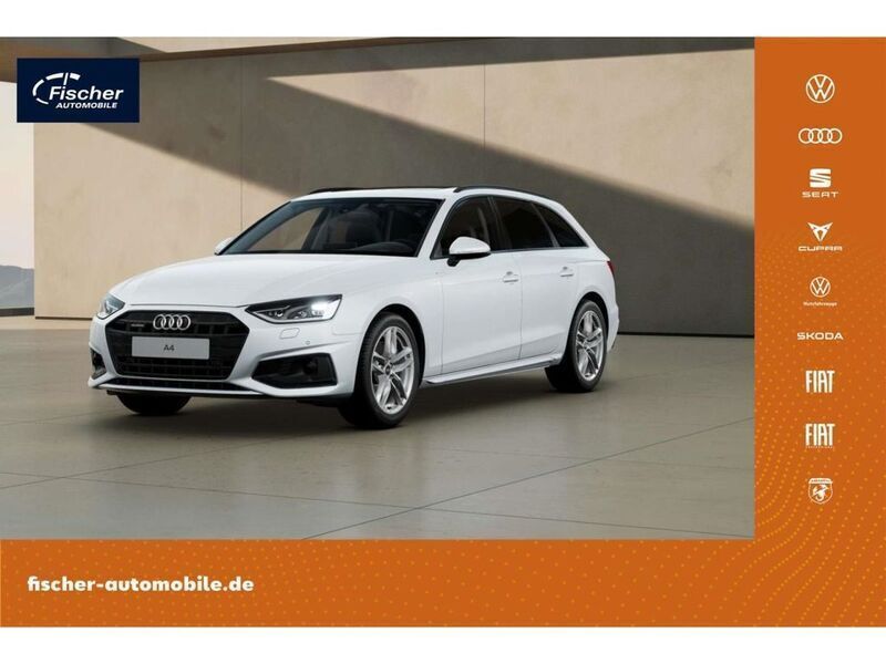 Weiss Gebraucht 2024 Audi A4 Advanced Kombi | 42.980 € (Teuer) - Bild 1/4