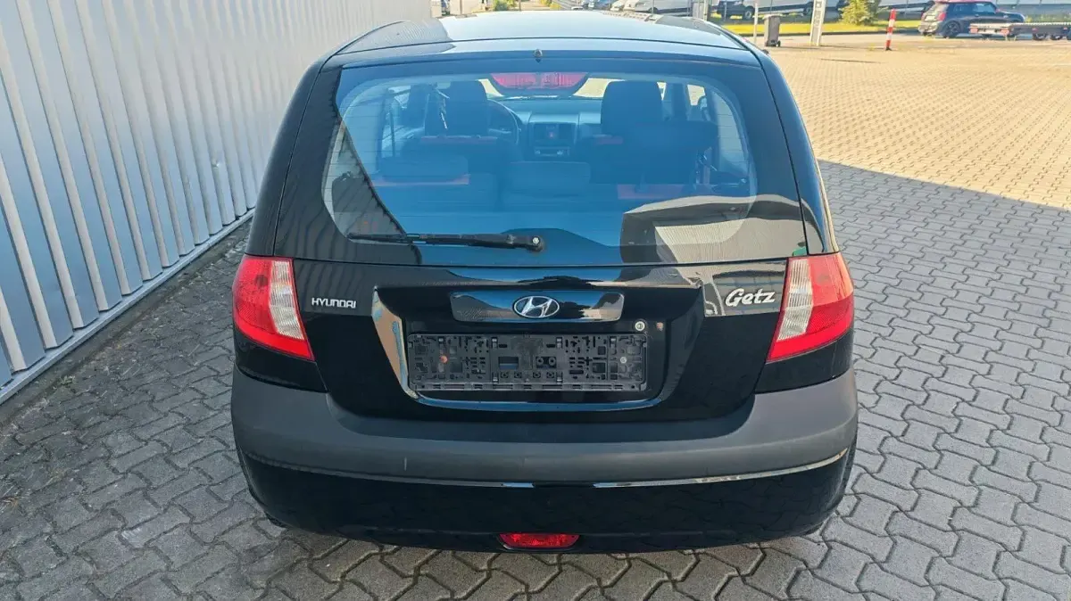 Gebraucht Hyundai Getz 60 PS (44 kW) 2008 Schwarz Kleinwagen