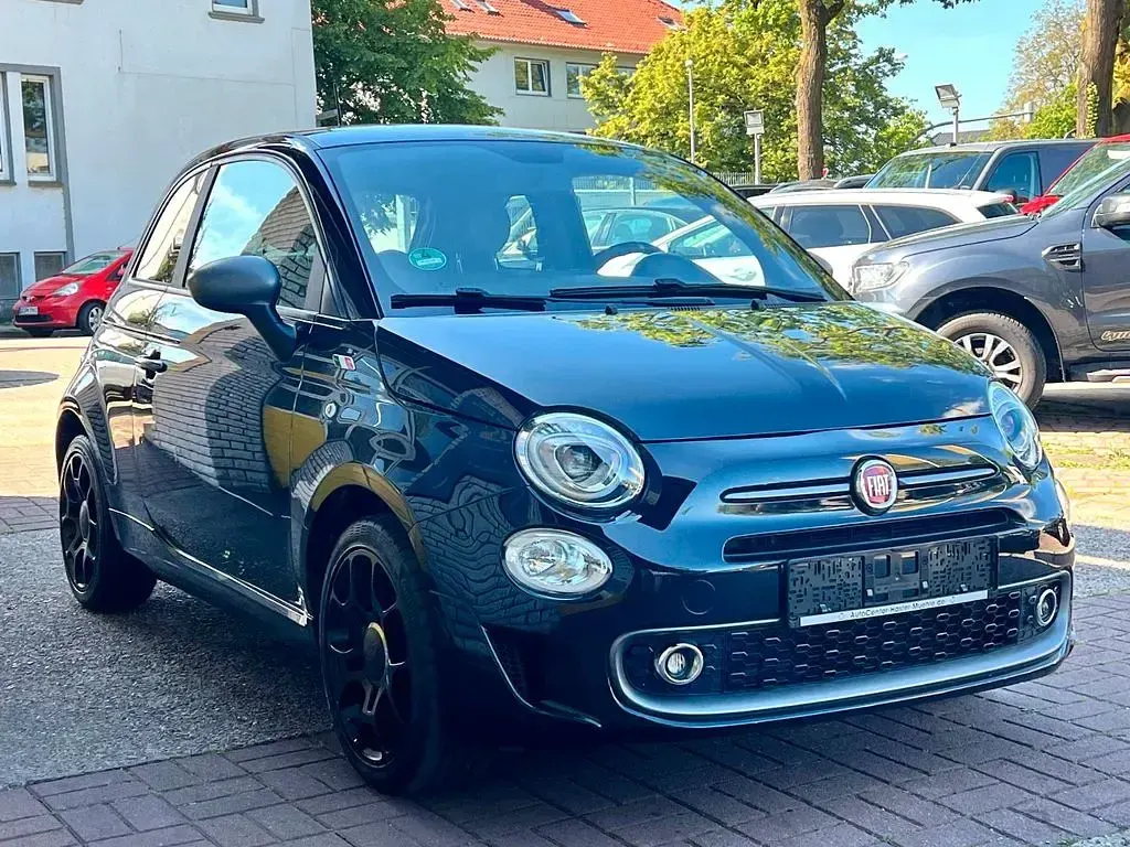 Usata Fiat 500S S 69 CV (50 kW) 2017 Nero Utilitaria