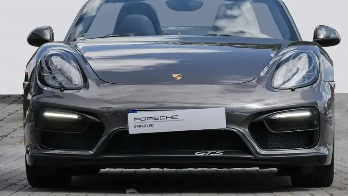 Second-hand Porsche Boxster 330 CP (242 kW) 2015 Gri Cabrio