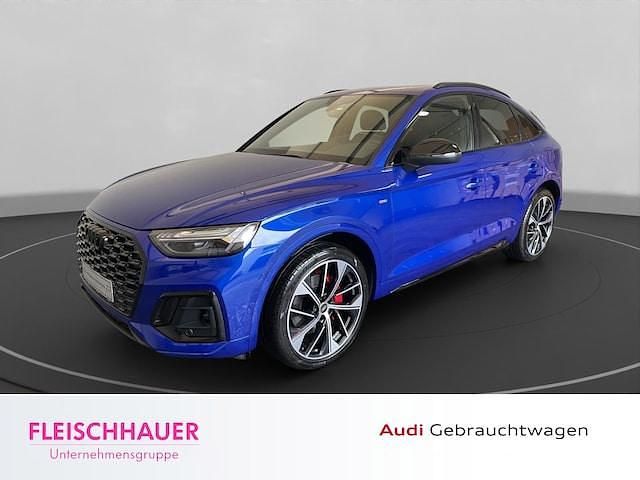 Blau Gebraucht 2021 Audi Q5 Sportback S-Line SUV | 69.880 € - Bild 1/3