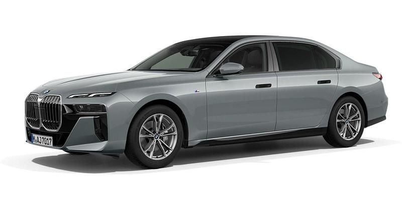 Grau Gebraucht 2024 BMW 740 Comfort Edition Limousine | 100.416 € (Etwas zu teuer) - Bild 1/4