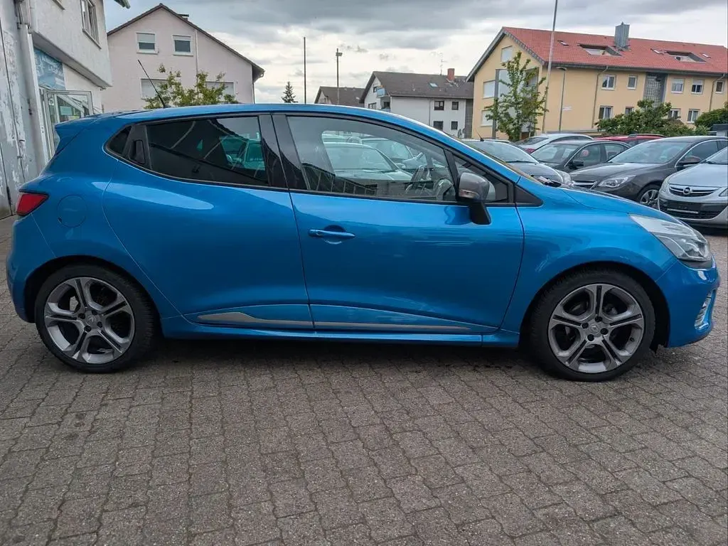 Gebraucht Renault Clio IV GT 120 PS (88 kW) 2015 Blau Kleinwagen