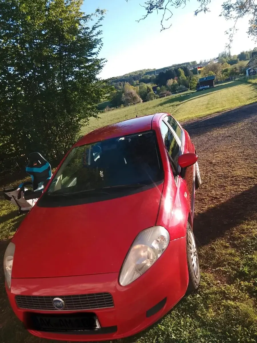 Gebraucht Fiat Punto 75 PS (55 kW) 2006 Rot Kleinwagen