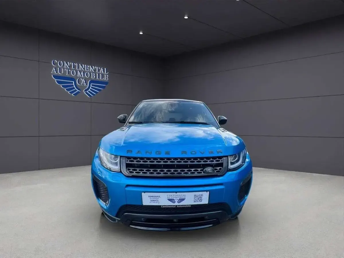 Gebraucht Land Rover Range Rover evoque Dynamic 179 PS (131 kW) 2018 Moraine blue (blau) SUV