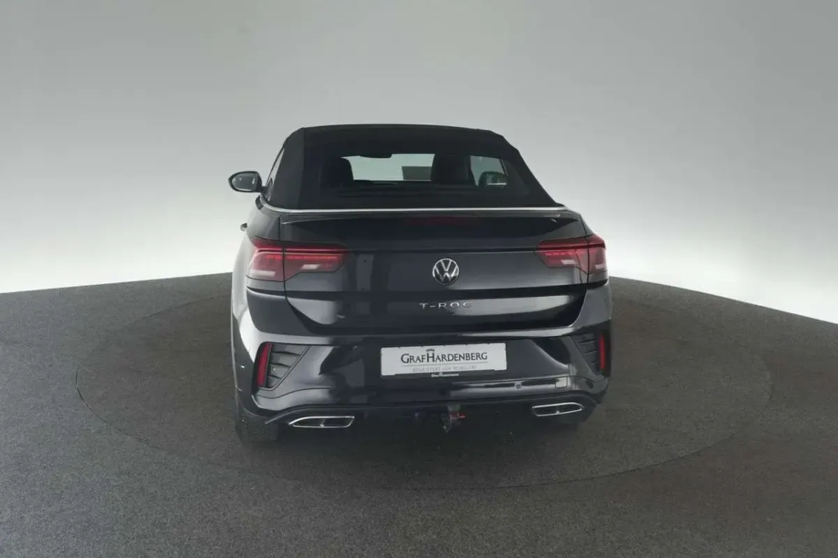 Gebraucht VW T-Roc Cabriolet R-line 150 PS (110 kW) 2025 Schwarz Cabrio