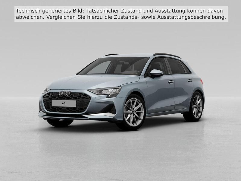 Pfeilgrau perleffekt (metallic) Gebraucht 2024 Audi A3 Ambiente Limousine | 34.690 € (Guter Preis) - Bild 1/4