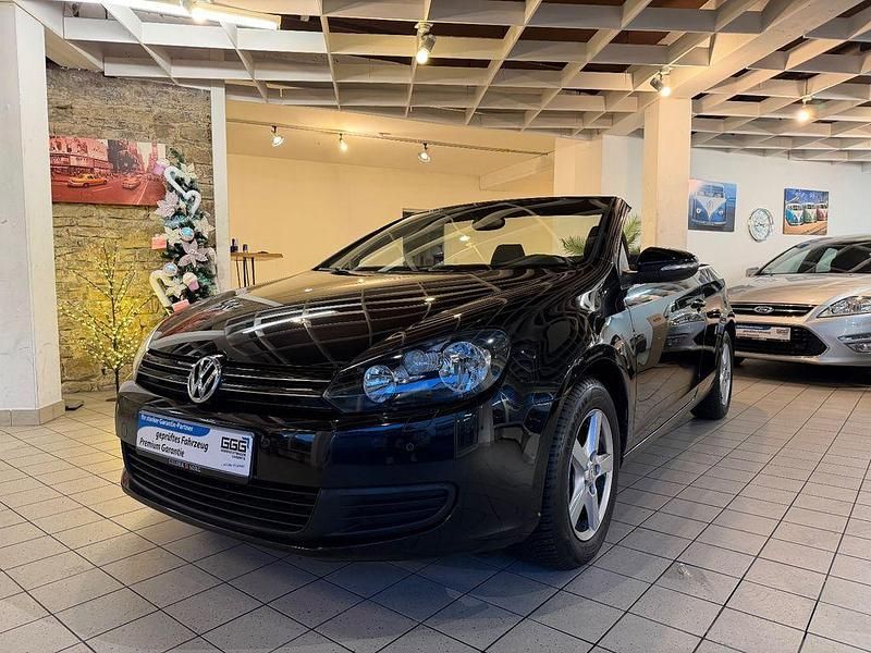 Gebraucht VW Golf Cabriolet 105 PS (77 kW) 2012 Schwarz Cabrio